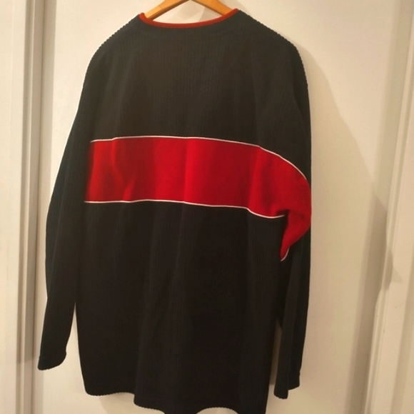 Canada Ribbed Fleece V-Neck Sweater - Unisex - Picture 5 of 13